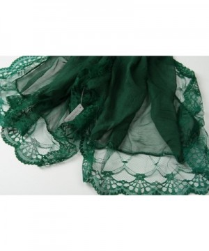 corciova Womens Imitated Scarf Green in Fashion Scarves