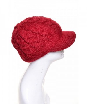 BSB Womens Winter Crochet Decoration in Women's Skullies & Beanies