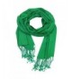 KASHFAB Kashmir Fashion Jacquard Pashmina - Green - CQ120PV7QJN