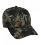 Otto Camouflage Superior Polyester Twill 6 Panel Low Profile Baseball Cap - Nature Pattern/Blk - CW17YI6QIUT