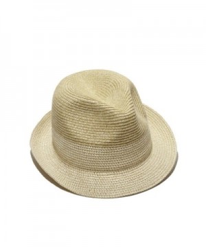 Jackie Packable Trendy Fedora Natural