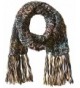 Screamer Women's Katy Scarf - Black/Charcoal/Melon - C111YKL2YP1