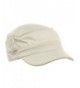 Washed Cotton Fitted Army Cap-White W32S33F - C01126BE4NH