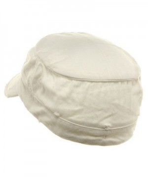 Washed Cotton Fitted Cap White W32S33F