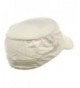 Washed Cotton Fitted Cap White W32S33F in Men's Baseball Caps