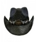 Black Cowboy Longhorn Western Hatband