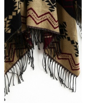 Glamaker Womens Cashmere Pashmina Geometric in Wraps & Pashminas