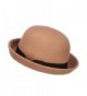 Wool Felt Upturn Brim Bowler