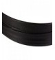 MonkeyJack Vintage Hard Plastic Headband With Artificial Leather Covered Women and Girls wide Hair band - Black - CI17Z309OMI