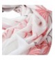 Elegant Tropical Print Frayed Scarf in Fashion Scarves