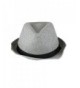 Fedora Black Ribbon Womans Light