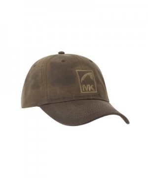 Mountain Khakis Waxed Cotton Mk Icon Cap - Dark Brown - CX119MG6QJT