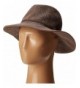 San Diego Hat Company Womens CTH8078 Knit Fedora With Braided Faux Suede - Grey - CO17YZ8SI2C
