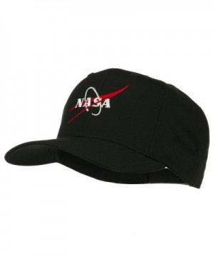 NASA Logo Embroidered Cotton Twill Cap - Black - CP11Q3T4DLV