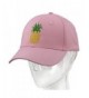 melitop005 Pineapple Dad Hat Baseball Cap Sun Cap Cotten Snapback Adjustable Outdoor Sports Cap - Pink - CB186W50NOG