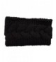 Wiipu Winter Ear Headwrap Crochet Knitted Headband Hairband(n1266) - Black - C7120P82MGD