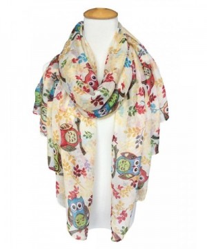 Herebuy Printed Lightweight Scarves Beige01