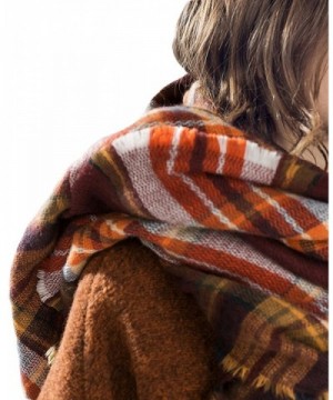 Trendy Blanket Stylish Checked Scarves