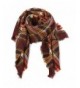 Trendy Blanket Stylish Checked Scarves in Wraps & Pashminas