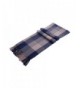 Nanxson(TM) lady/ women scarf Fashion Scarves Plaid Design WJ0050 - Bluegrey - C011PVT85A3