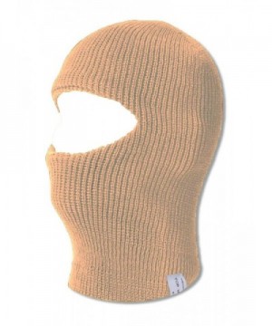 TopHeadwear Face Ski Mask 1 Hole - Beige - CM11Y93WT2N