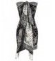 Peach Couture Elegant Double Layer Reversible Paisley Pashmina Shawl Wrap Scarf - Black and White - CS186AD07IH