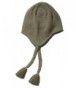 Big Accessories BX027 Unisex Adult Knit Earflap Beanie - Olive - C911M9BP2ML