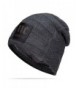 Nine City Stylish Unisex Baggy Beanie Slouchy Crease Knit Beanie Baggy Skull Cap Hat (Gray) - CI12MN19JZH
