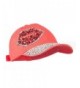 Rhinestone Lips Jeweled Cap - Coral - CT11VSYDDV7