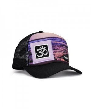 bigtruck Original Yoga Mesh Snapback Trucker Hat- Sublimated Lines - CF12E6U5TUH