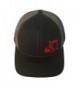 Sniper Pig Black and Red Snapback Hat - C912IJPCIH7