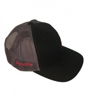 Sniper Pig Black Red Snapback