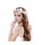 handmade Rose Flower Wreath Crown Halo for Wedding Festivals - Pink - C617YUTZIRR