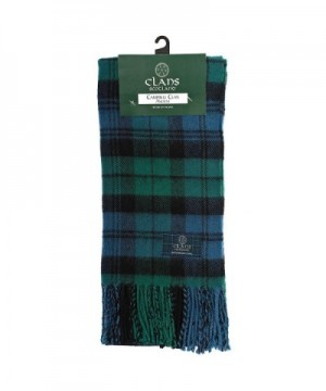 Clans Of Scotland Pure New Wool Scottish Tartan Scarf Campbell Clan Ancient (One Size) - CO123H4I99B