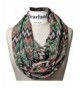 Scarfand's Chevron Zig Zag Infinity Scarf Wrap Collection - Busy Green-red - CV11H15OTQF