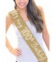 It's My 100th Birthday! Women's Rhinestone Sash by RhinestonSash.com - Gold - CF12J6LR2FL