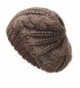 SeaStar Womens Winter Knitting Wool Hat Cap Warm - Coffee - CK128JGLX81