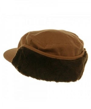 Duck Work Earflap Cap Brown